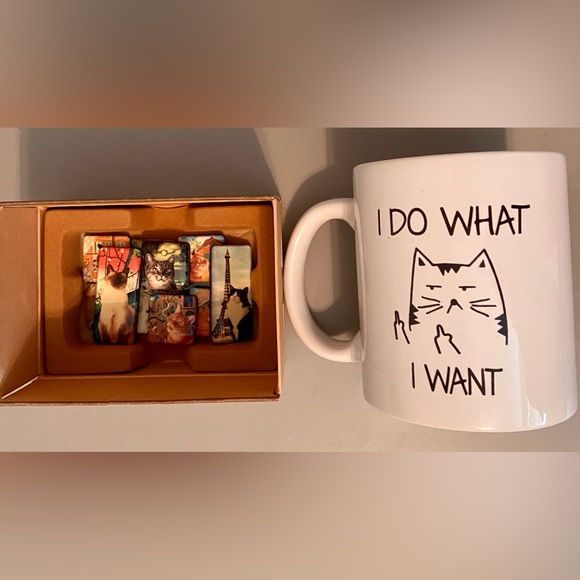 Other - Cat magnets & Mug